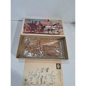 UPC 4003-100 1:40 Scale Lafayette Coach Horse & Buggy Model Kit